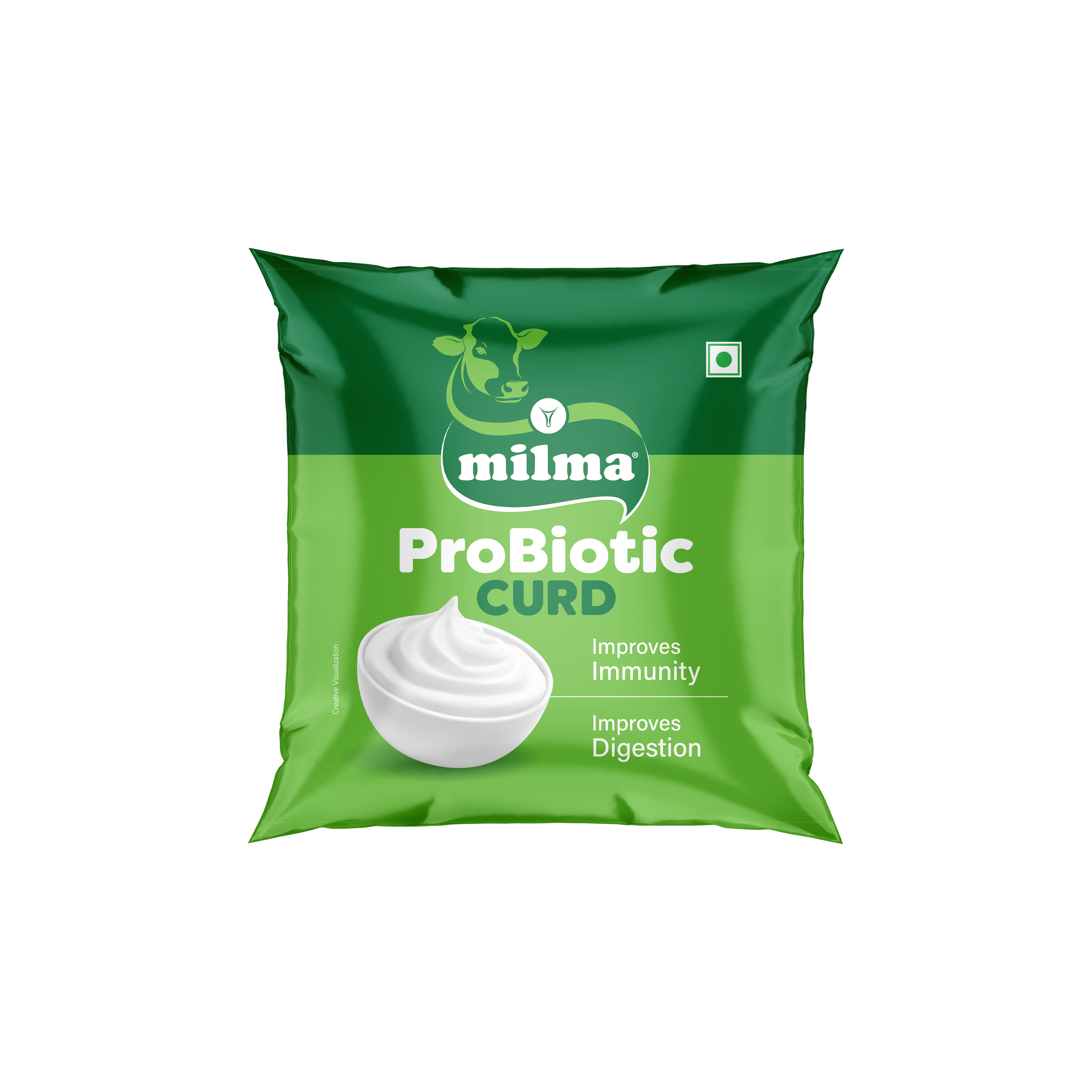 probiotic curd (pouch)